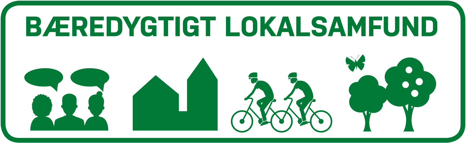 Bæredygtigt Lokalsamfund logo